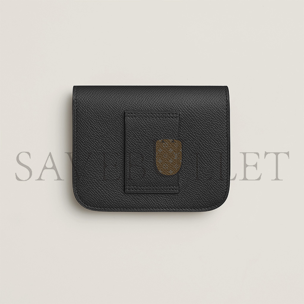 HERMES MASRER  CONSTANCE SLIM WALLET EPSOM H082060CC89(12.4*10.2*3cm)